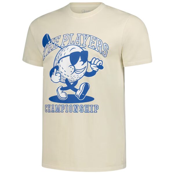 THE PLAYERS Barstool Golf Golf Ball Guy Garment Dyed T-Shirt - Tan - Image 3