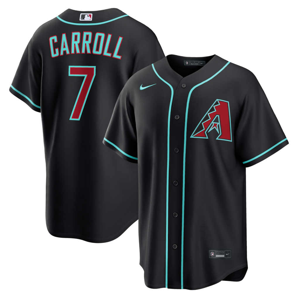 Corbin Carroll Arizona Diamondbacks Nike Alternate 2 Replica Jersey – Crimson