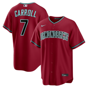 Corbin Carroll Arizona Diamondbacks Nike Alternate 2 Replica Jersey – Crimson