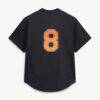 Cal Ripken Jr. Baltimore Orioles Mitchell & Ness Authentic Batting Practice Jersey - Black - Side View