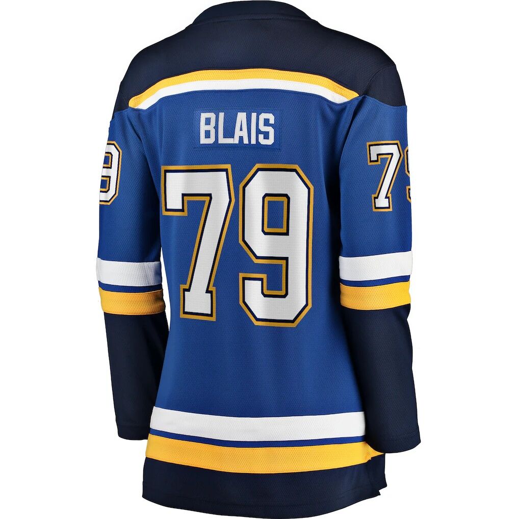 Sammy Blais St. Louis Blues Women’s Fanatics Home Breakaway Jersey