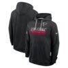 Atlanta Falcons Nike Sideline Standard Issue Dri-FIT Hoodie - Black - Front View