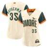 Adley Rutschman Baltimore Orioles Nike Women's 2026 City Connect Stadium Jersey - Cream - Front View