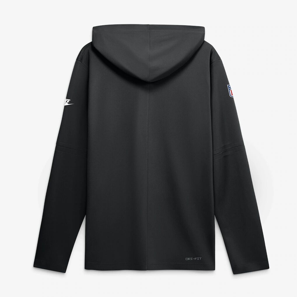 Atlanta Falcons Nike Sideline Dri-FIT Long Sleeve Hooded T-Shirt