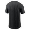 Atlanta Falcons Nike Rewind Essential T-Shirt - Black - Back View