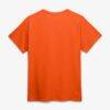 Baltimore Orioles Logo Athletic Wordmark T-Shirt - Orange - Side View