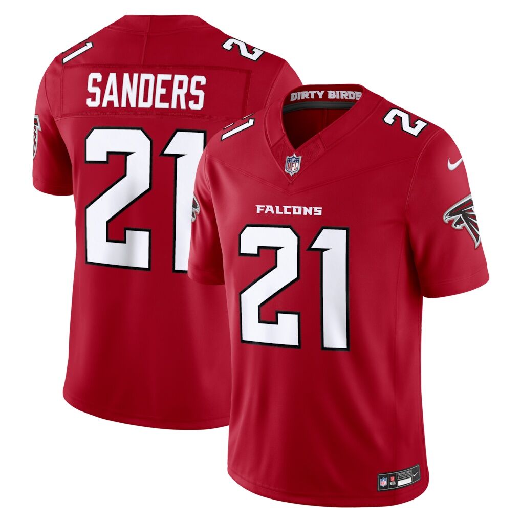 Deion Sanders Atlanta Falcons Nike Vapor F.U.S.E. Stitched Retired Limited Jersey