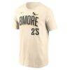 Pete Alonso Baltimore Orioles Nike Men's 2026 City Connect Name & Number T-Shirt - Cream - Back View