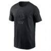 Baltimore Orioles Nike City Connect Large Logo T-Shirt - Black - Back View