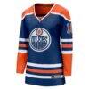 Derek Ryan Edmonton Oilers Fanatics Women's Home Breakaway Player Jersey - - Back View