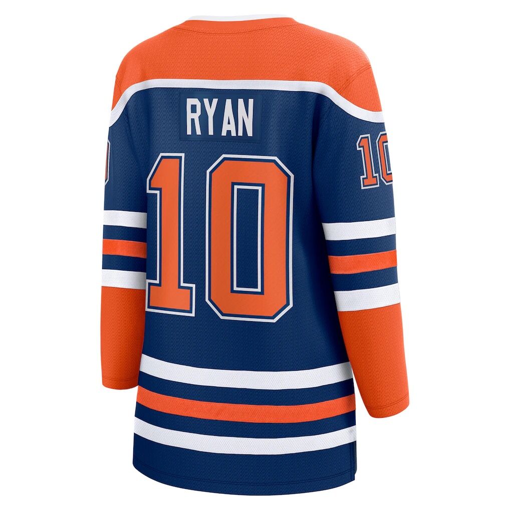 Derek Ryan Edmonton Oilers Fanatics Women’s Home Breakaway Player Jersey – Royal