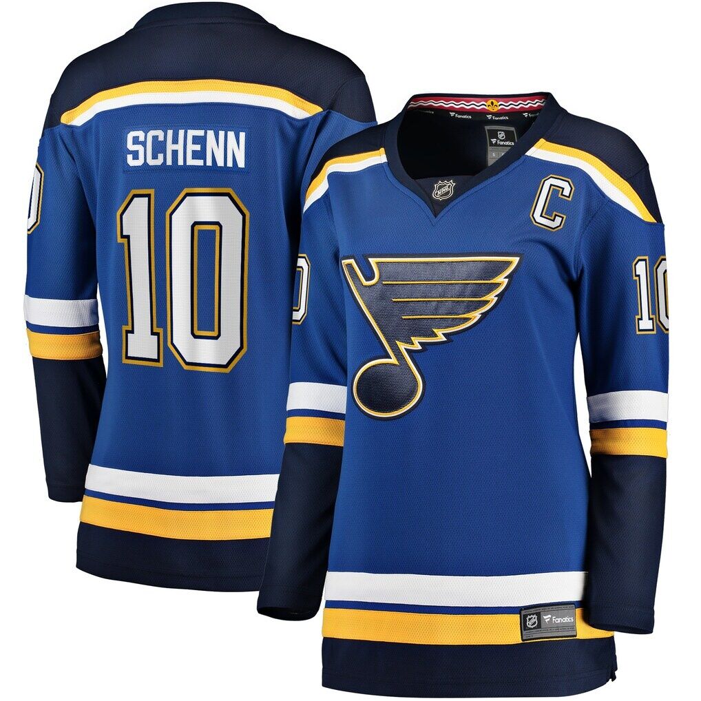 Brayden Schenn St. Louis Blues Fanatics Women’s Home Breakaway Player Jersey