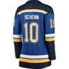 Brayden Schenn St. Louis Blues Fanatics Women's Home Breakaway Player Jersey - Blue - Side View