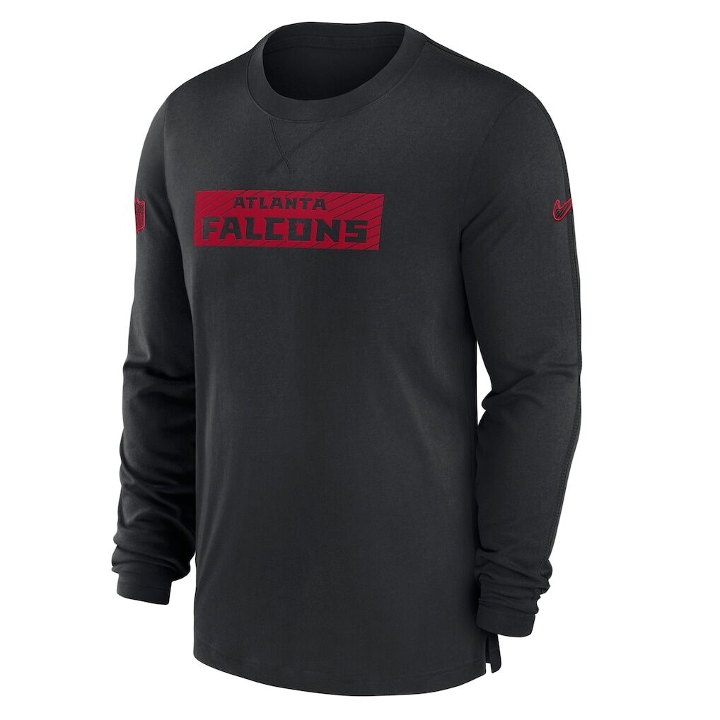 Atlanta Falcons Nike Sideline Player Performance Long Sleeve T-Shirt