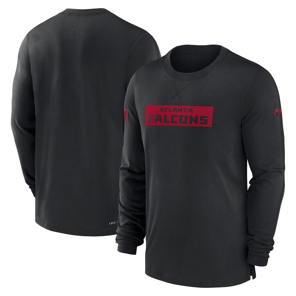 Atlanta Falcons Nike Sideline Player Performance Long Sleeve T-Shirt