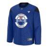 Edmonton Oilers Fanatics Practice Jersey - - Side View