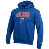 Edmonton Oilers Champion Eco Powerblend Pullover Hoodie - - Back View