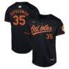 Adley Rutschman Baltimore Orioles Nike Youth Alternate Limited Player Jersey - Black - Front View