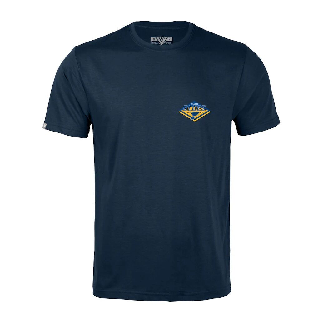 St. Louis Blues Levelwear Richmond Club Patch 2.0 T-Shirt