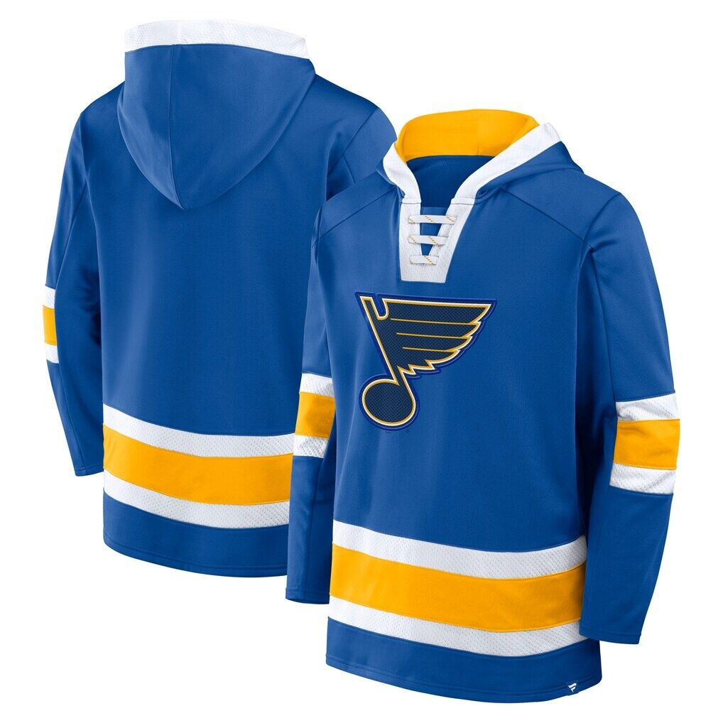 St. Louis Blues Fanatics Inside Line Fleece Pullover Hoodie