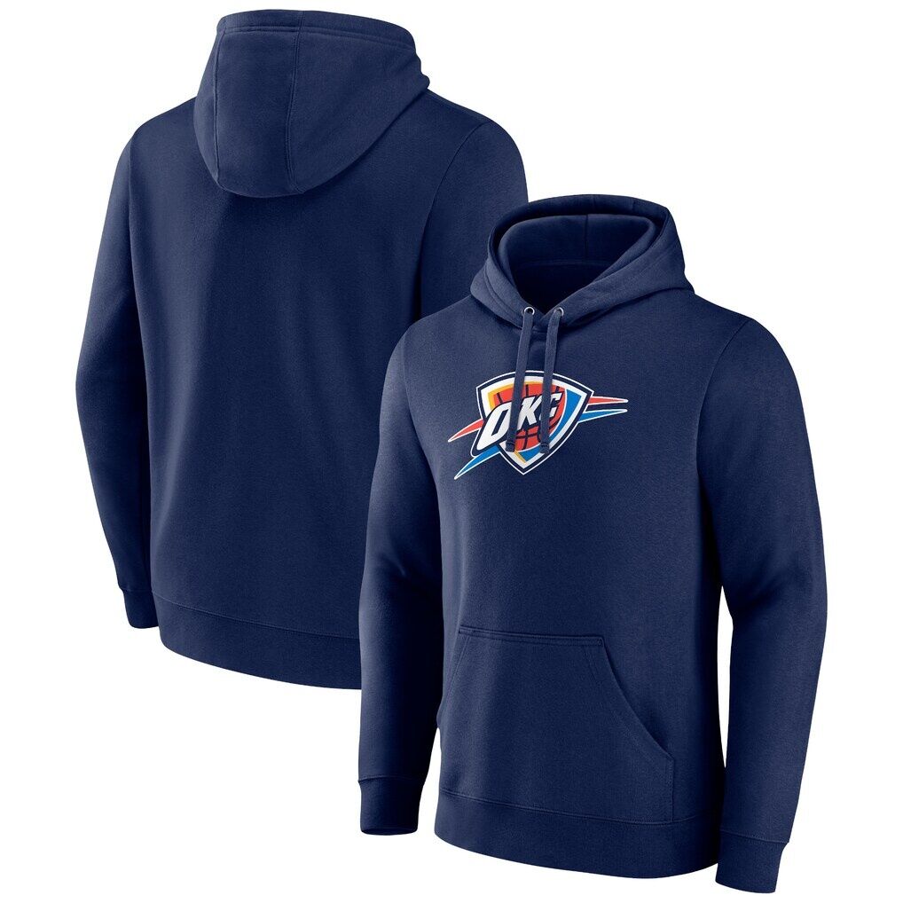 Oklahoma City Thunder Primary Logo Pullover Hoodie