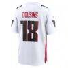 Kirk Cousins Atlanta Falcons Nike Game Player Jersey - White - Side View