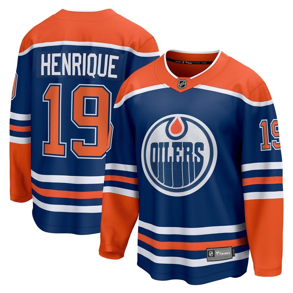 Adam Henrique Edmonton Oilers Fanatics Home Breakaway Jersey – Royal