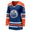 Adam Henrique Edmonton Oilers Fanatics Women's Home Breakaway Player Jersey - - Back View