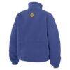 St. Louis Blues WEAR by Erin Andrews Women's Polar Fleece Half-Zip Jacket - Blue - Side View