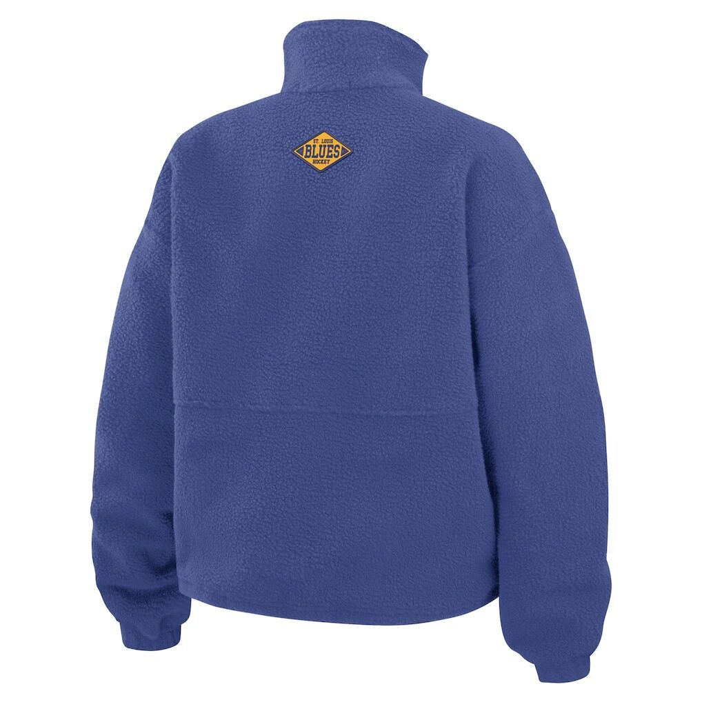 St. Louis Blues WEAR by Erin Andrews Women’s Polar Fleece Half-Zip Jacket