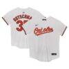 Adley Rutschman Baltimore Orioles Nike Preschool Home Game Jersey - White - Front View