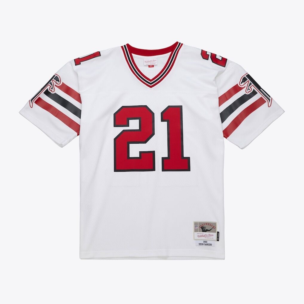 Deion Sanders Atlanta Falcons Mitchell & Ness 1989 Legacy Replica Jersey