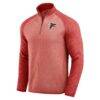 Atlanta Falcons Darius Rucker Collection by Fanatics Tonal Quarter-Zip Jacket - Red - Side View