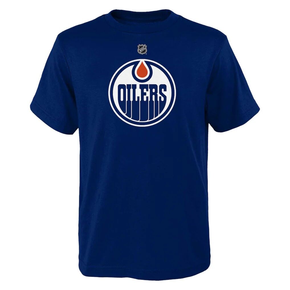 Edmonton Oilers Outerstuff Youth Primary Logo T-Shirt – Royal