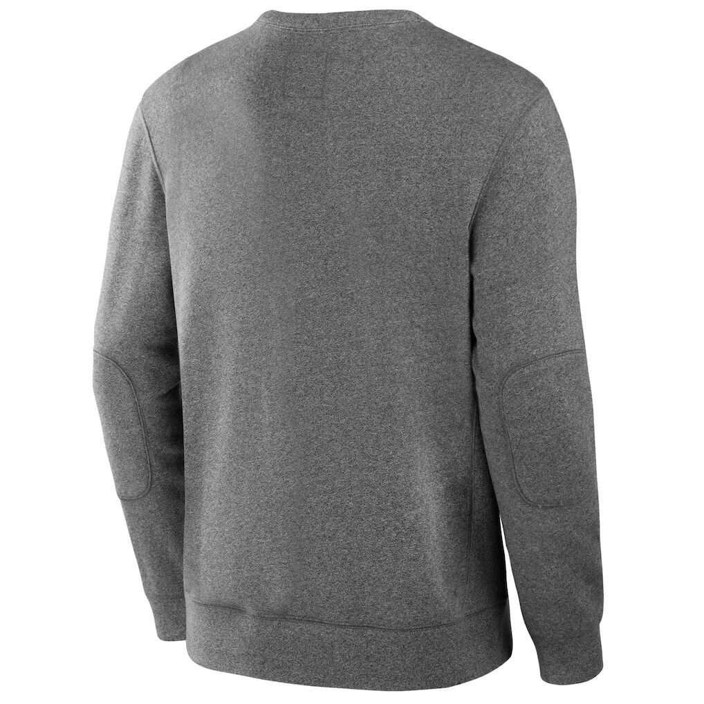 Atlanta Falcons Fanatics Loop Terry Pullover Sweatshirt – Heather Gray