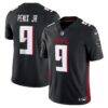 Michael Penix Jr. Atlanta Falcons Nike Vapor F.U.S.E. Limited Jersey - Black - Front View