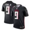 Michael Penix Jr. Atlanta Falcons Nike Legend Player Performance Top - Black - Front View