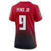 Michael Penix Jr. Atlanta Falcons Nike Women's Alternate Game Jersey - Red - Side View