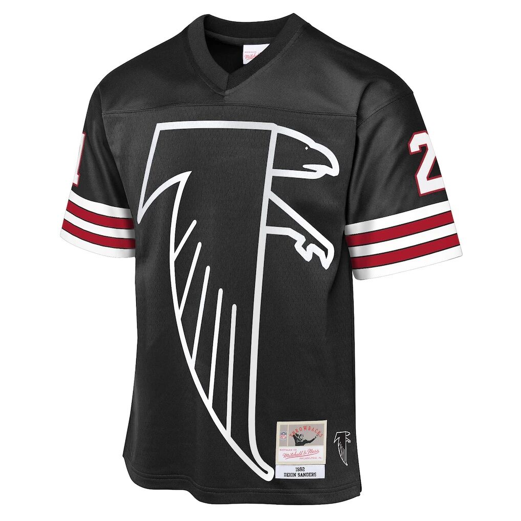 Deion Sanders Atlanta Falcons Mitchell & Ness Youth 1992 Throwback Fashion Jersey
