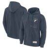 St. Louis Blues Fanatics Future Ground Info Pullover Hoodie - Navy - Back View