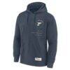 St. Louis Blues Fanatics Future Ground Info Pullover Hoodie - Navy - Side View