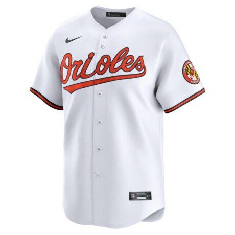 Baltimore Orioles Nike Home Limited Jersey - White - Front View