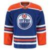 Edmonton Oilers Fanatics Home Authentic Pro Jersey - Royal - Back View