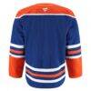 Edmonton Oilers Fanatics Home Authentic Pro Jersey - Royal - Side View