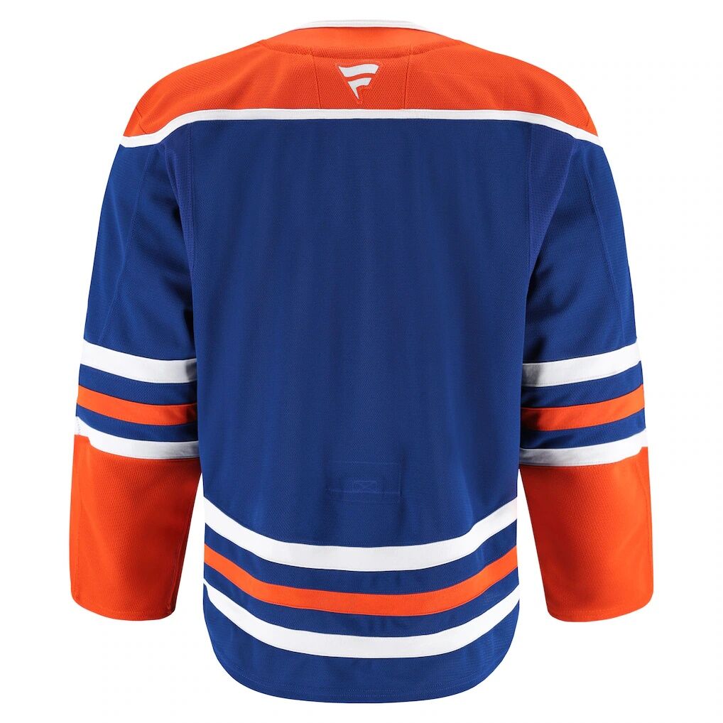 Edmonton Oilers Fanatics Home Authentic Pro Jersey – Royal