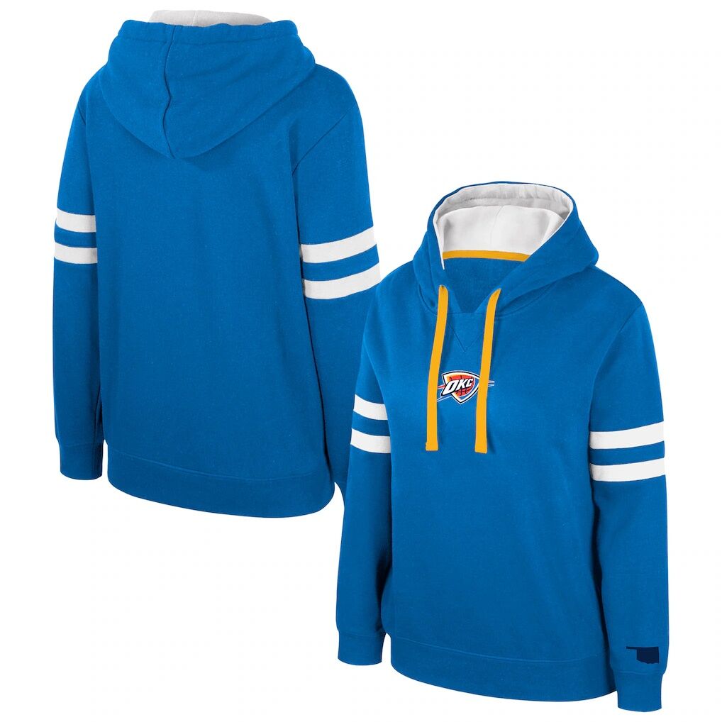 Oklahoma City Thunder Stadium Essentials Women’s Road Game Pullover Hoodie