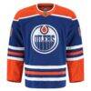 Edmonton Oilers Fanatics Home Authentic Pro Custom Jersey - - Back View
