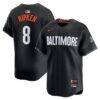 Cal Ripken Jr. Baltimore Orioles Nike City Connect Limited Jersey - Black - Front View