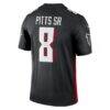 Kyle Pitts Sr. Atlanta Falcons Nike Legend Player Performance Top - Black - Side View