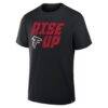 Atlanta Falcons Fanatics Hometown True Favorite T-Shirt - Black - Back View